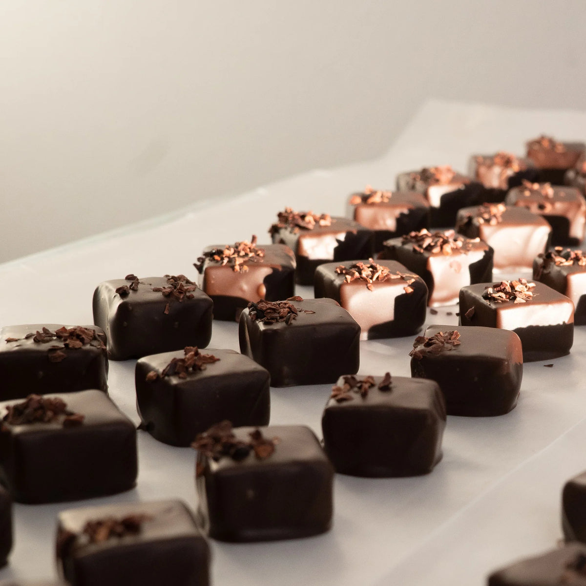 Pärlans – Triple Chocolate karameller med chokolade 6 stk.