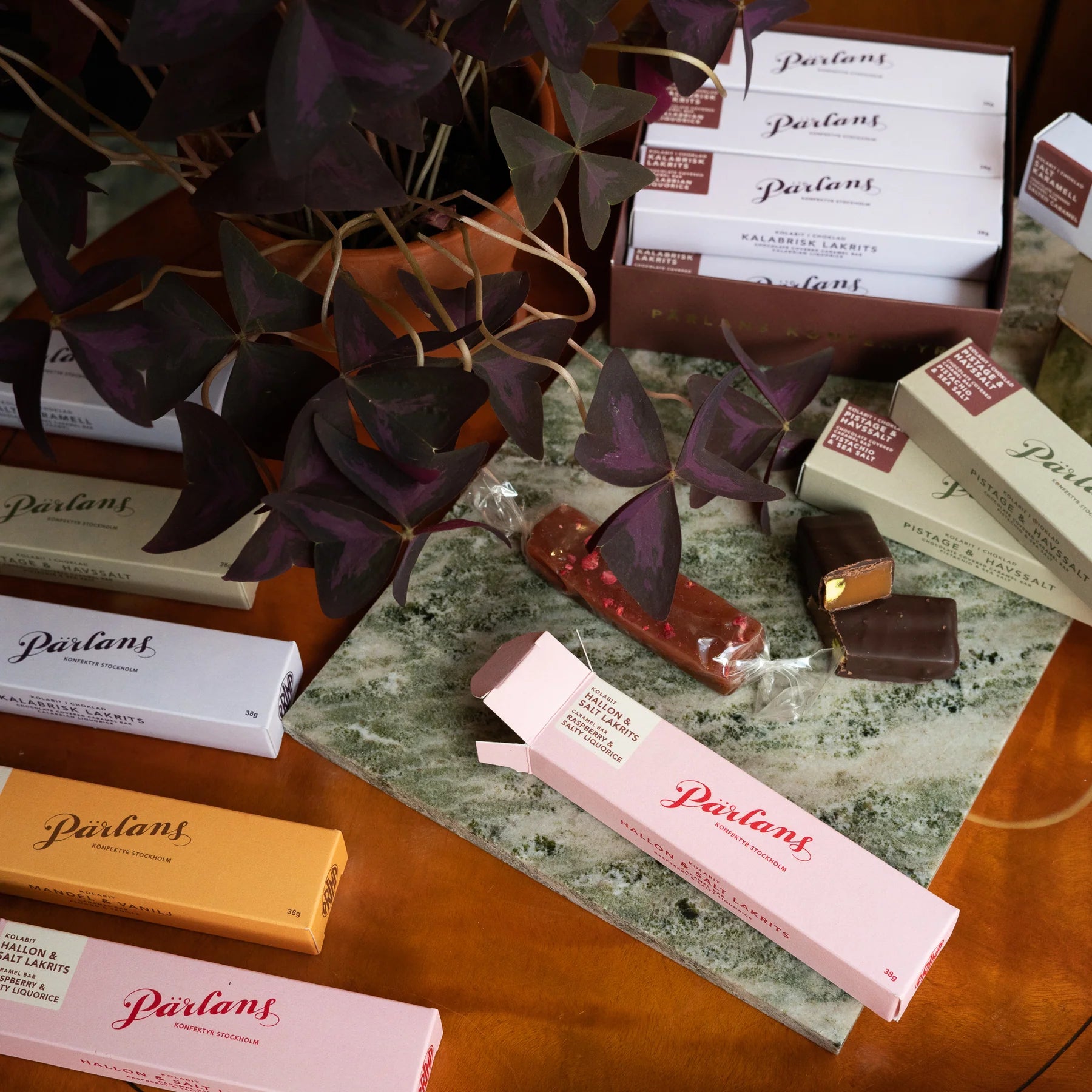 Pärlans – Pistachio & Sea Salt Caramel Bar