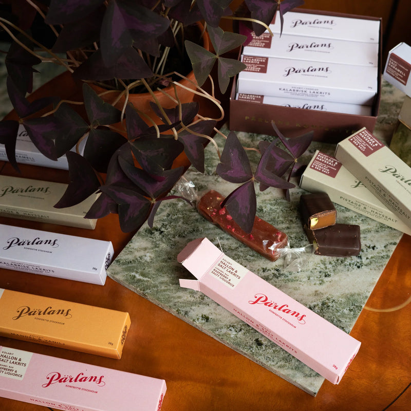 Pärlans – Pistachio & Sea Salt Caramel Bar