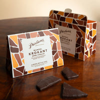 Pärlans – Almond Brittle med mørk chokolade