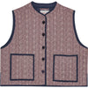 Vest Habiba - BURGUNDY