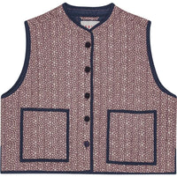 Vest Habiba - BURGUNDY