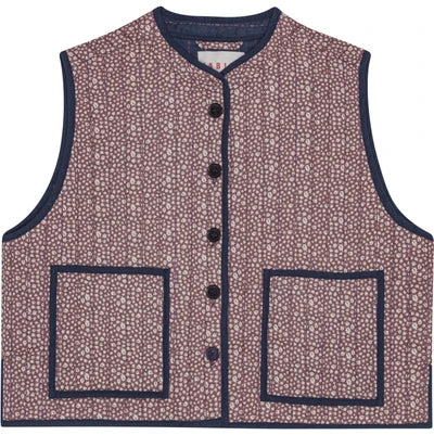 Vest Habiba - BURGUNDY