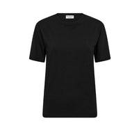 T-shirt Abelone Slimfit - Sort