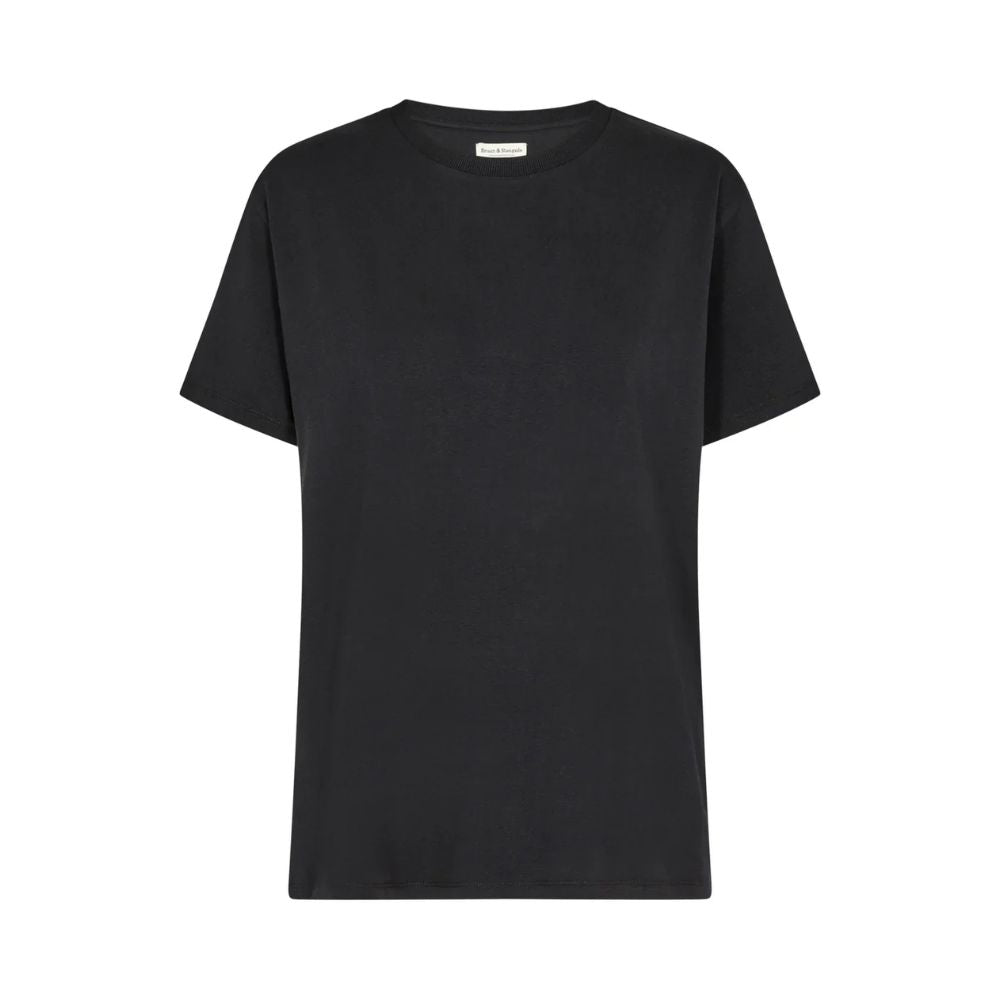 T-shirt Luna - Sort