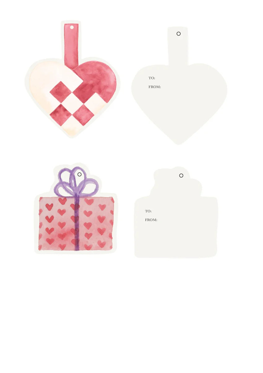 Gavemærker, 10 stk., Christmas Tree Mix