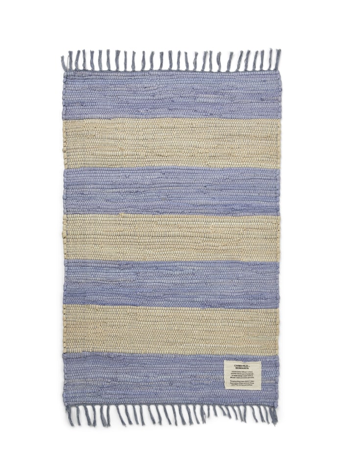 Bongusta Chindi tæppe 60x90 cm – Baby Lavendel & Cream