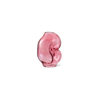 HKliving Gleam vase – elegant glasvase i rosa nuance