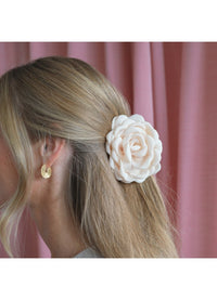 Daisy Hårklemme – Lille – Råhvid – By Stær