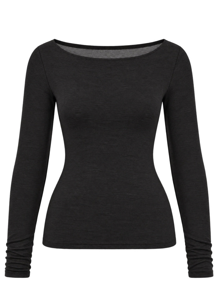 Kasmira Bluse Black – Amaze Cph