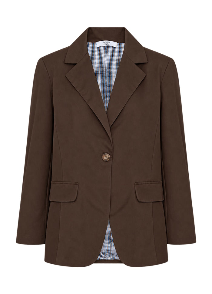 Amaze Cph Harriet jakke – Dark Brown