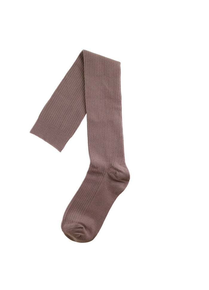 Knæstrømper - Brune