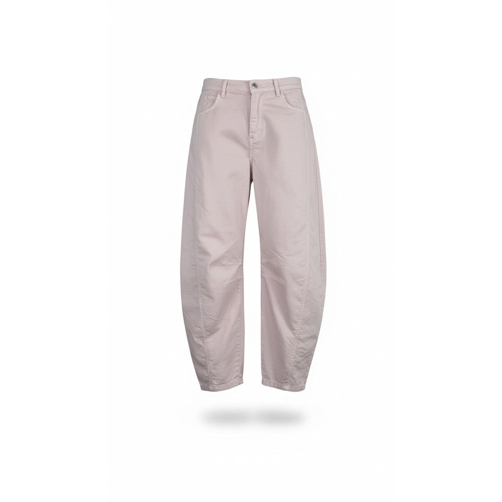 OM-HU Copenhagen BERLIN bukser – barrel fit i blød rosa