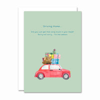 Foldet kort, Driving home - Jul