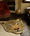 Tæppe - Himani Leopard head rug - Stor