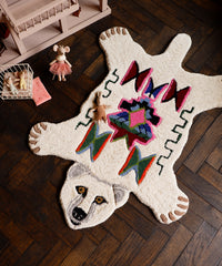 Tæppe - Kasbah Polar bear - lille