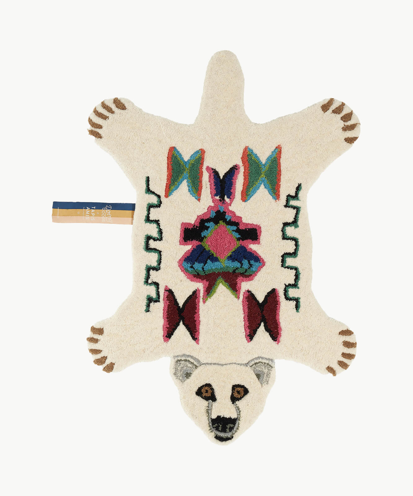Tæppe - Kasbah Polar bear - lille