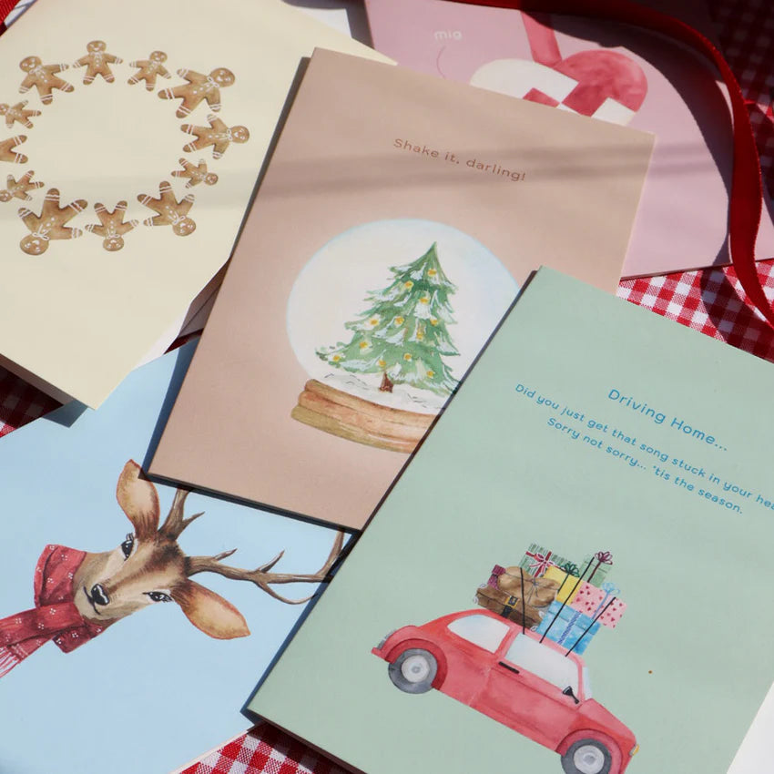 Foldet kort, Driving home - Jul