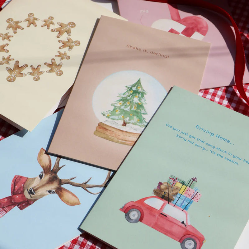 Foldet kort, Driving home - Jul