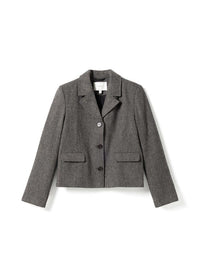 N-Laurica Jacket Grey Brown Mix – Noella