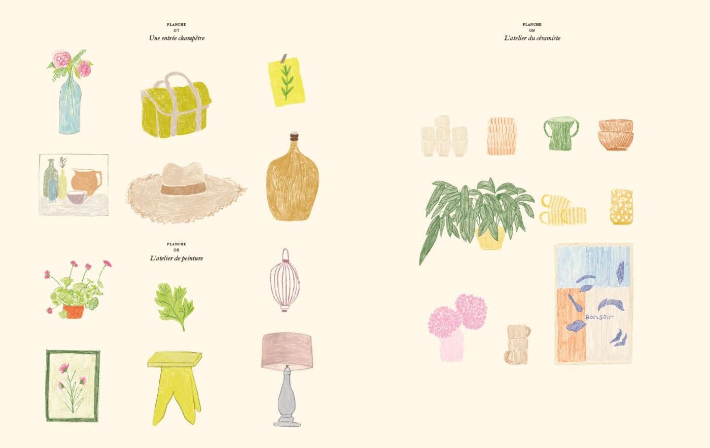 La Maison – Malebog &amp; Stickers af Zoé de Las Cases