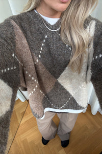 Lai Knit – Ash brown mix