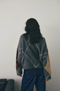 Lai Knit – Medium Grey Melange