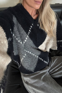 Lai Knit – Navy Mix