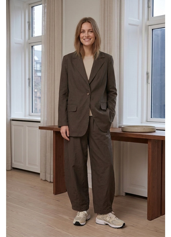 Amaze Cph Harriet jakke – Dark Brown
