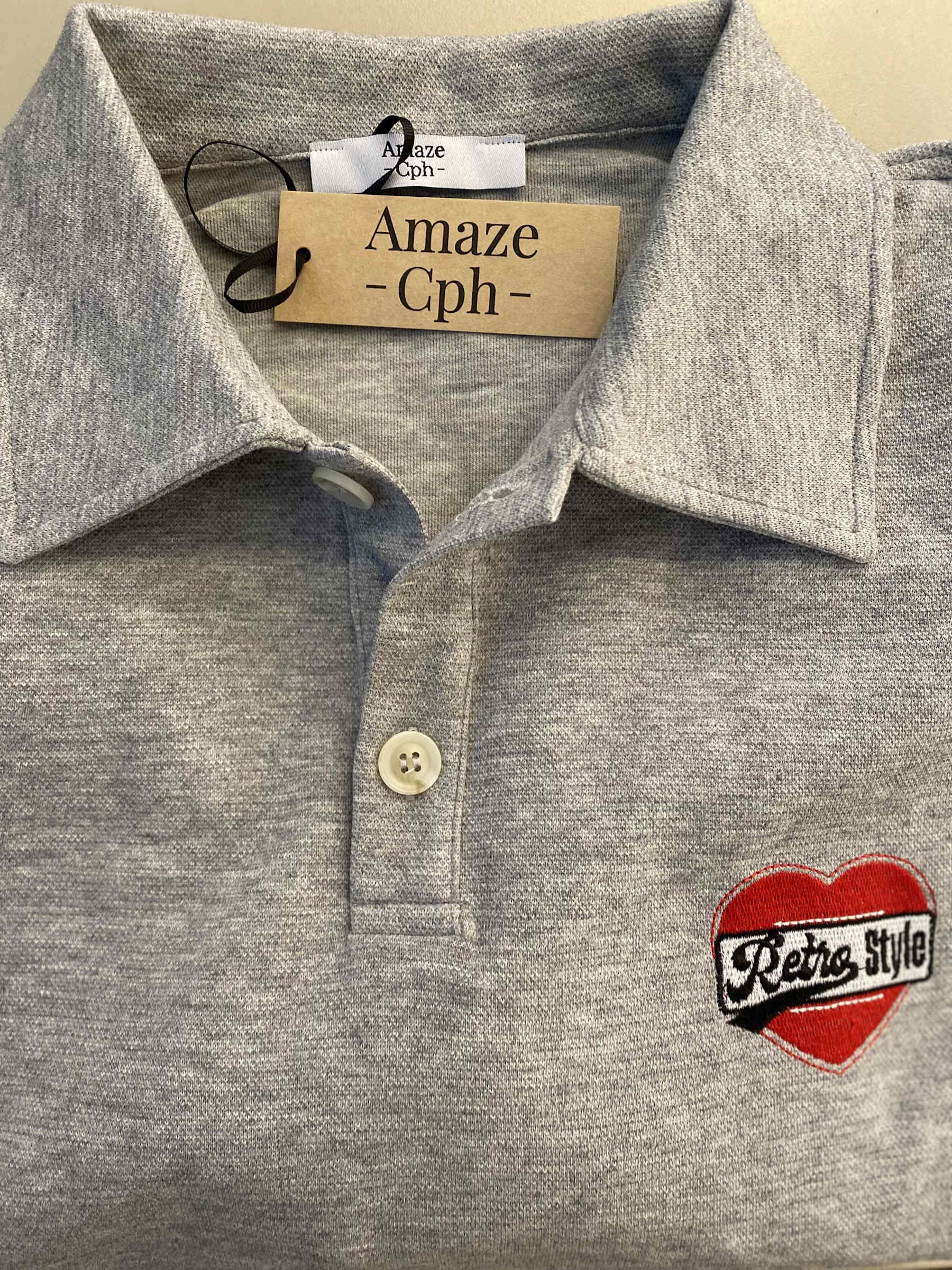 Sandy bluse - grå - One size