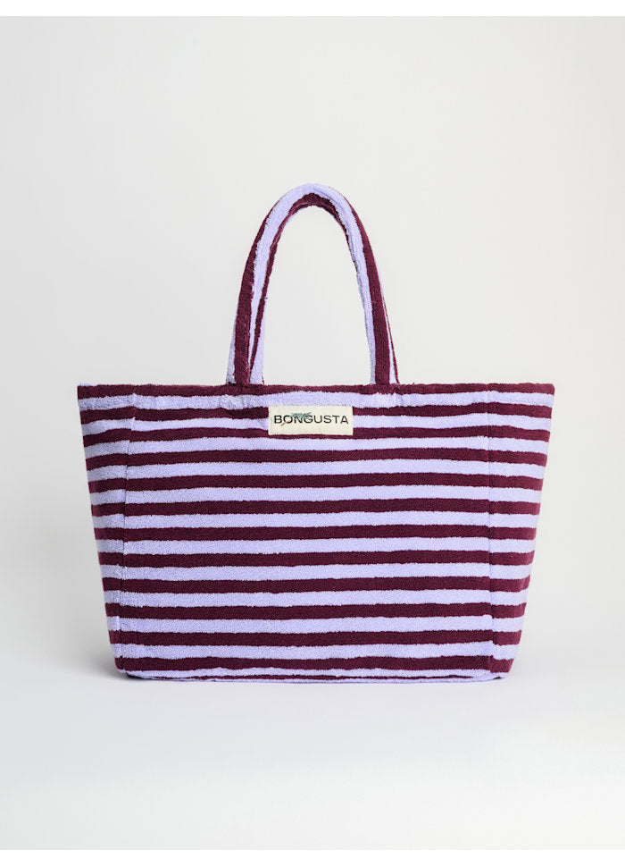 Bongusta Naram Weekendbag – Wine & lavender blue