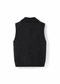 N-Makana Knit Vest Black – Noella