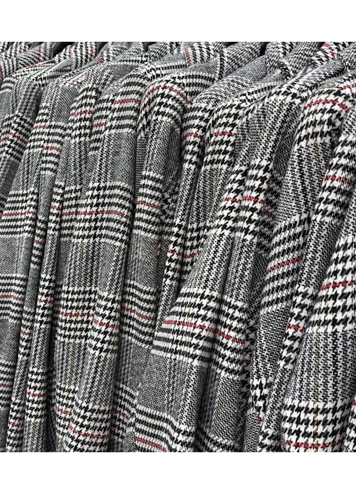 Sabrina blazer One size Sort/hvid tern