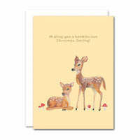 Foldet kort, Bambilicious - Jul