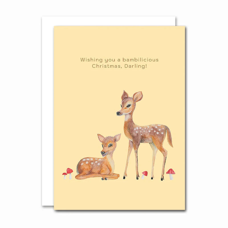 Foldet kort, Bambilicious - Jul