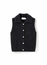 N-Makana Knit Vest Black – Noella